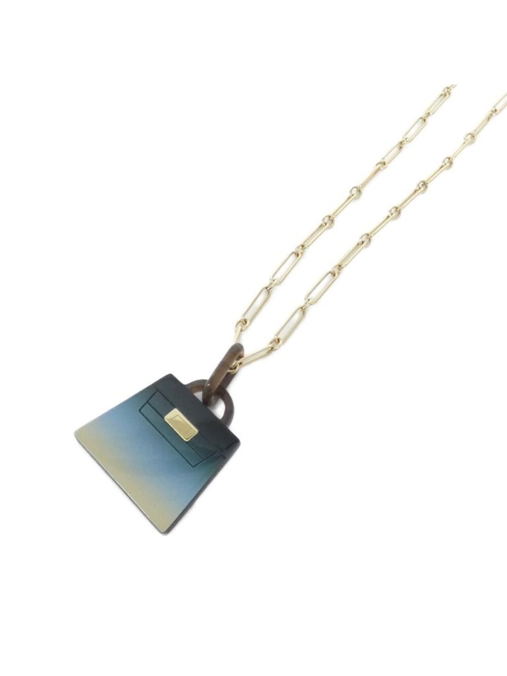 Hermes Amulette Kelly Fusion GM Necklace